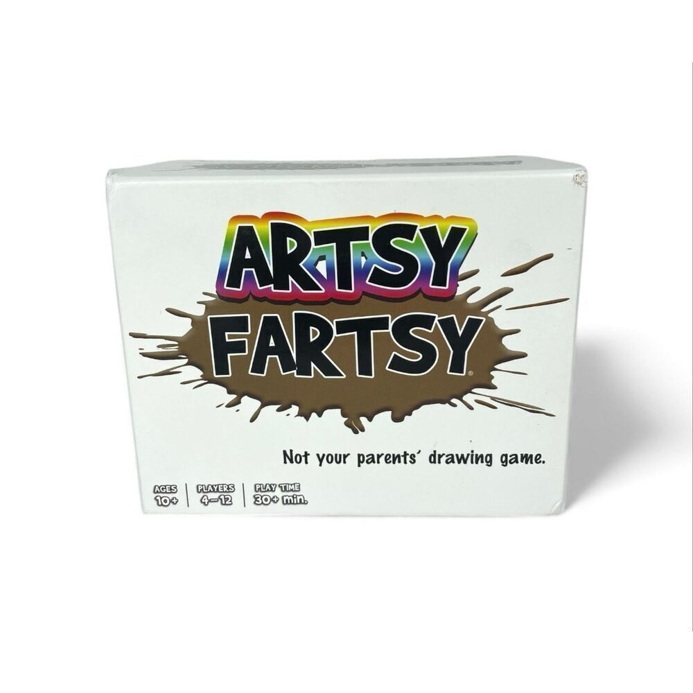 Artsy Fartsy Party Drawing Game New Sealed Complete Adult Family Fun